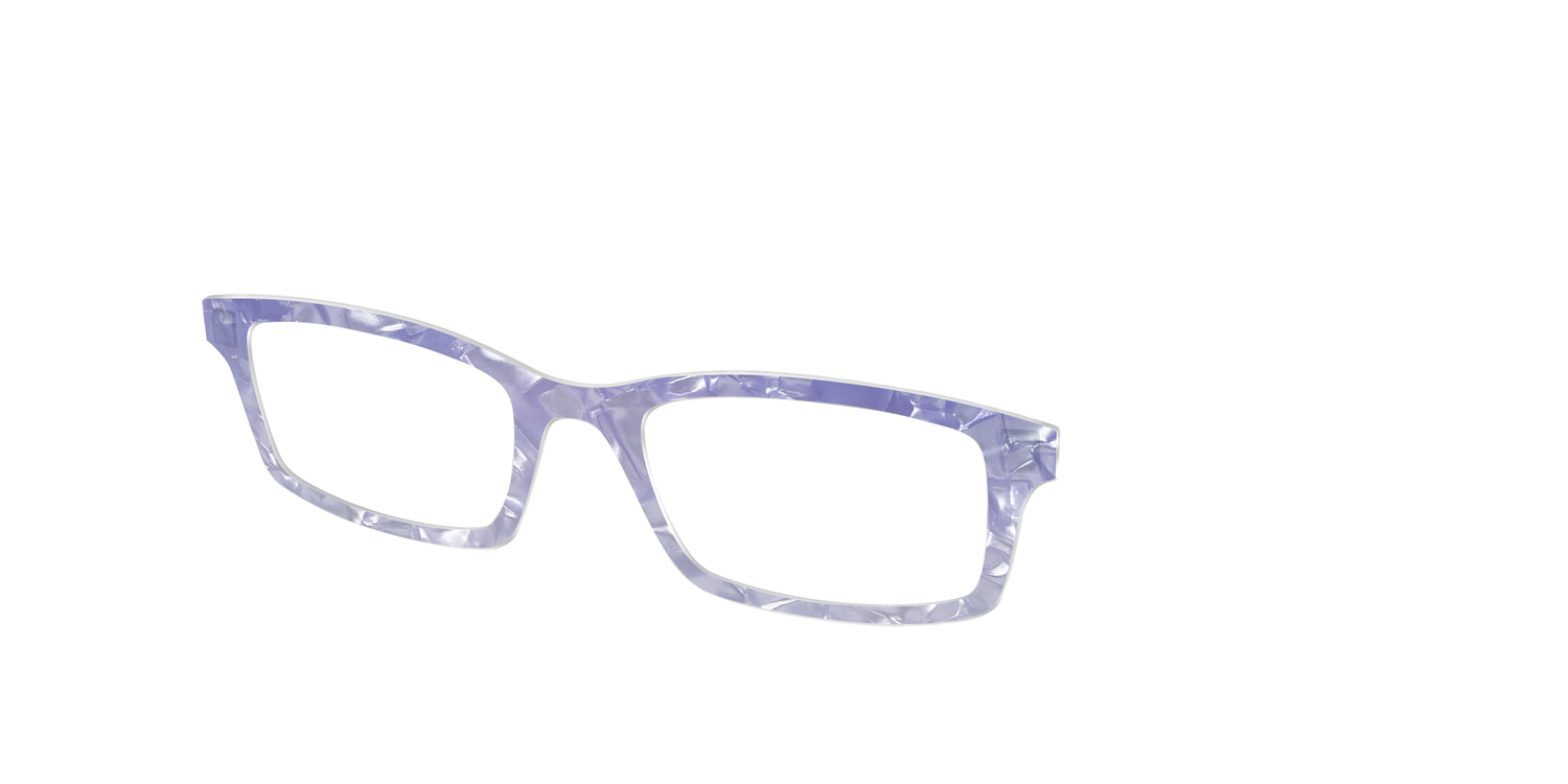 The Peri Pearl Crystal - Angle Top Image - Pair Eyewear
