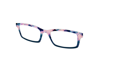 The Petal Pink Tie-Dye - Angle Top Thumbnail - Pair Eyewear