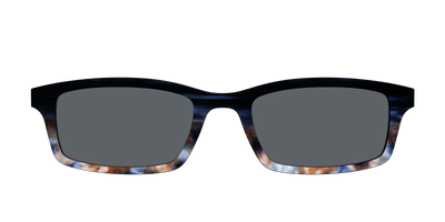 The Polarized Blue Horn Tortoise Sun Top - Front Top Thumbnail - Pair Eyewear