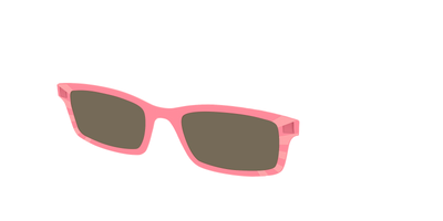 The Polarized Fruit Punch Sunburst Sun Top - Angle Top Thumbnail - Pair Eyewear