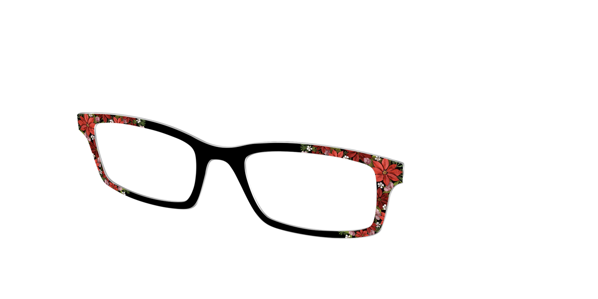 The Pressed Poinsettias - Angle Top Image - Pair Eyewear