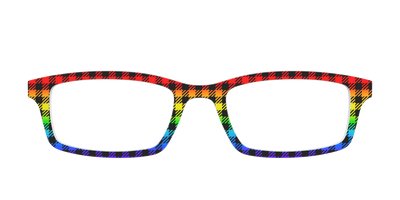 The Primary Plaid - Front Top Thumbnail - Pair Eyewear