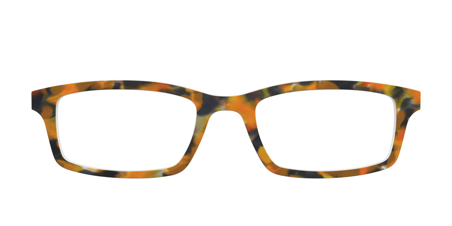 The Pumpkin Tortoise - Front Top Image - Pair Eyewear