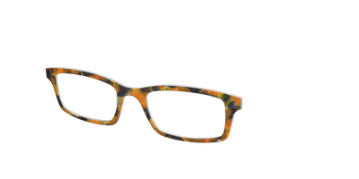 The Pumpkin Tortoise - Angle Top Thumbnail - Pair Eyewear
