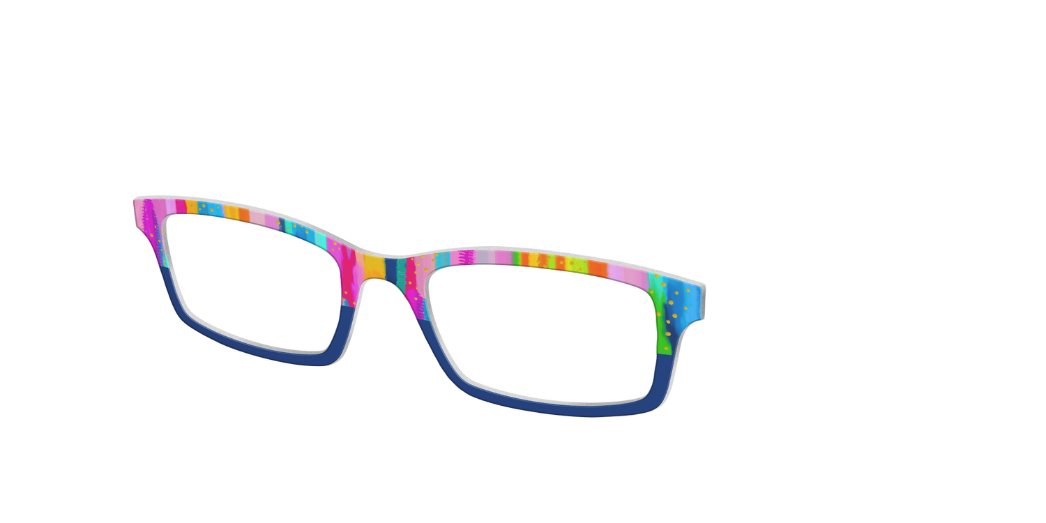 The Rainbow Brush - Angle Top Image - Pair Eyewear