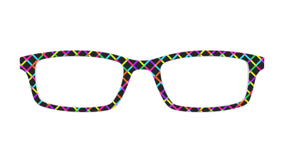 The Rainbow Windowpane - Front Top Thumbnail - Pair Eyewear