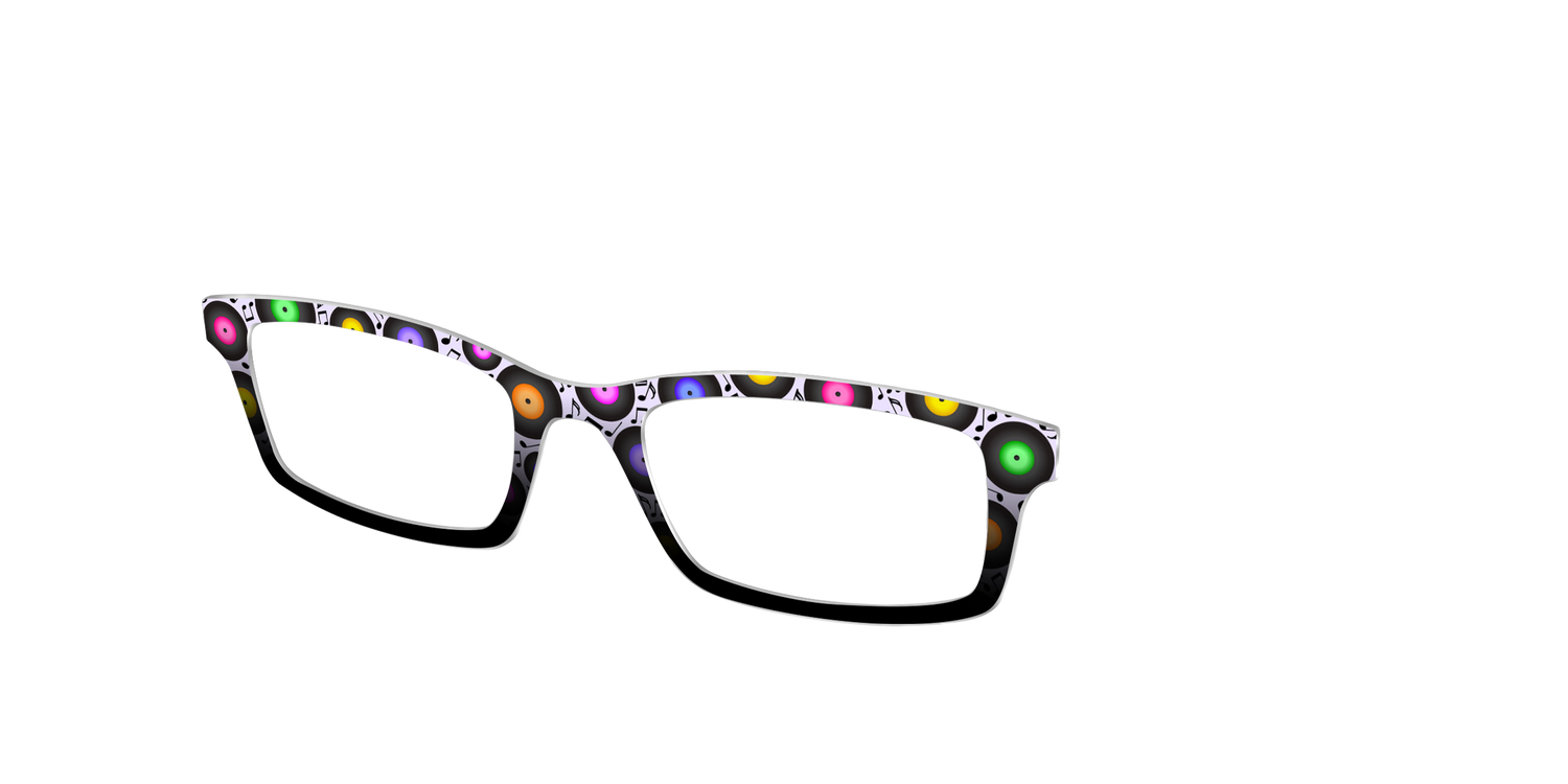 The Record Collection - Angle Top Image - Pair Eyewear