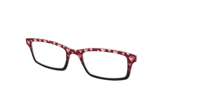 The Rose Gold Chrome Hearts - Angle Top Thumbnail - Pair Eyewear