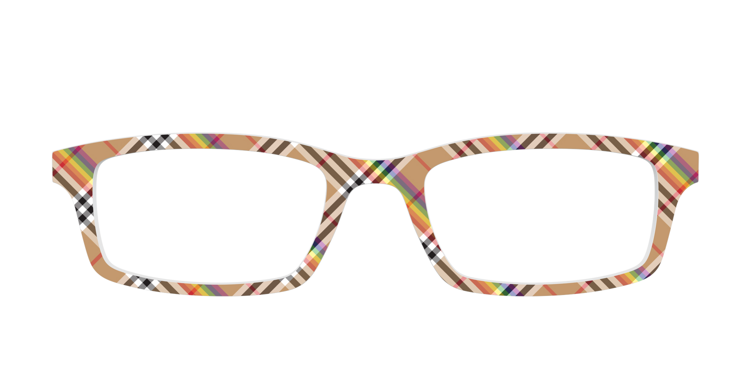 The Scholarly Plaid - Front Top Image - Pair Eyewear