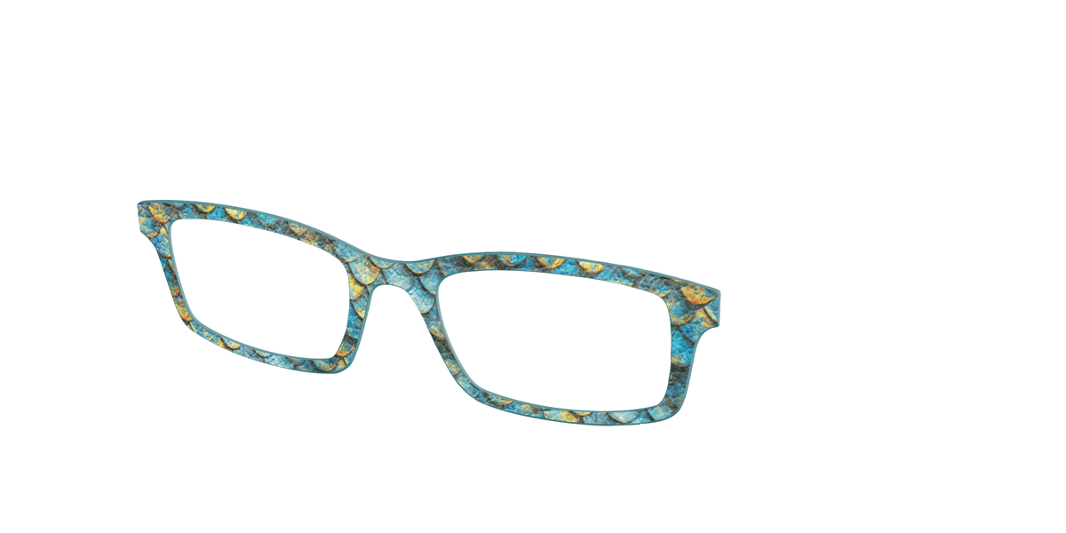The Sea Monster Scales - Angle Top Image - Pair Eyewear