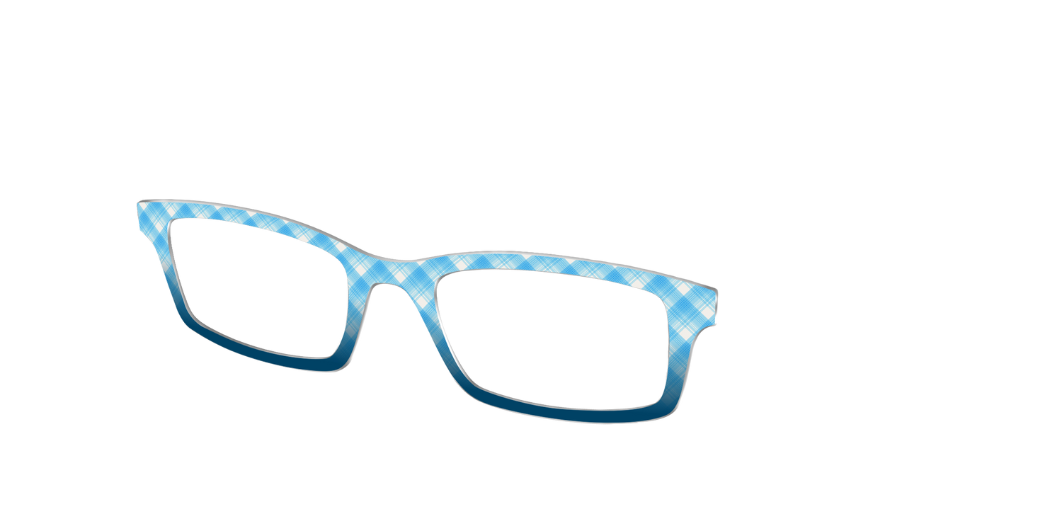 The Seaside Plaid - Angle Top Image - Pair Eyewear