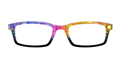 The Seaside Stained Glass - Front Top Thumbnail - Pair Eyewear