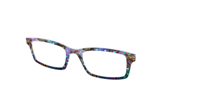 The Sea Turtle Stained Glass - Angle Top Thumbnail - Pair Eyewear