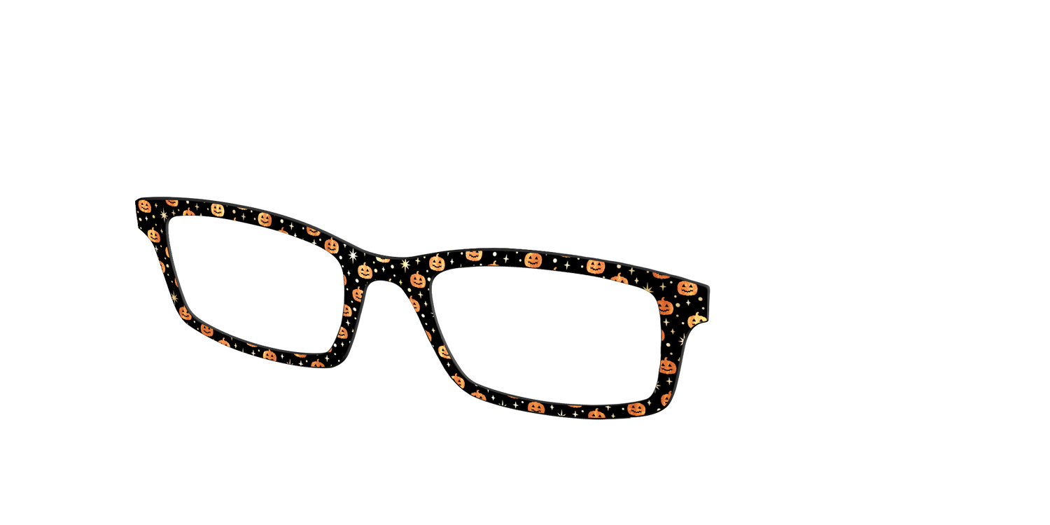 The Shimmer Jack-o'-Lanterns - Angle Top Image - Pair Eyewear