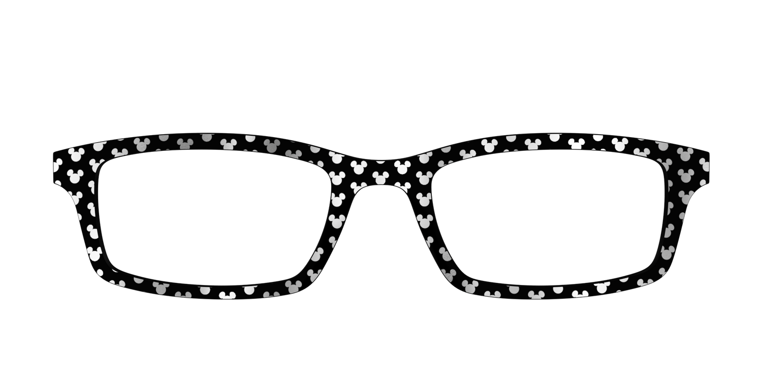 The Silver Foil Mickey - Front Top Image - Pair Eyewear