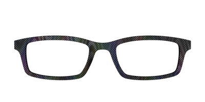 The Silver Iridescent Ripple - Front Top Thumbnail - Pair Eyewear