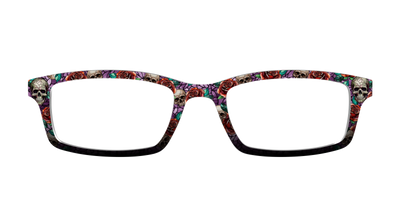 The Skull & Thorn Stained Glass - Front Top Thumbnail - Pair Eyewear