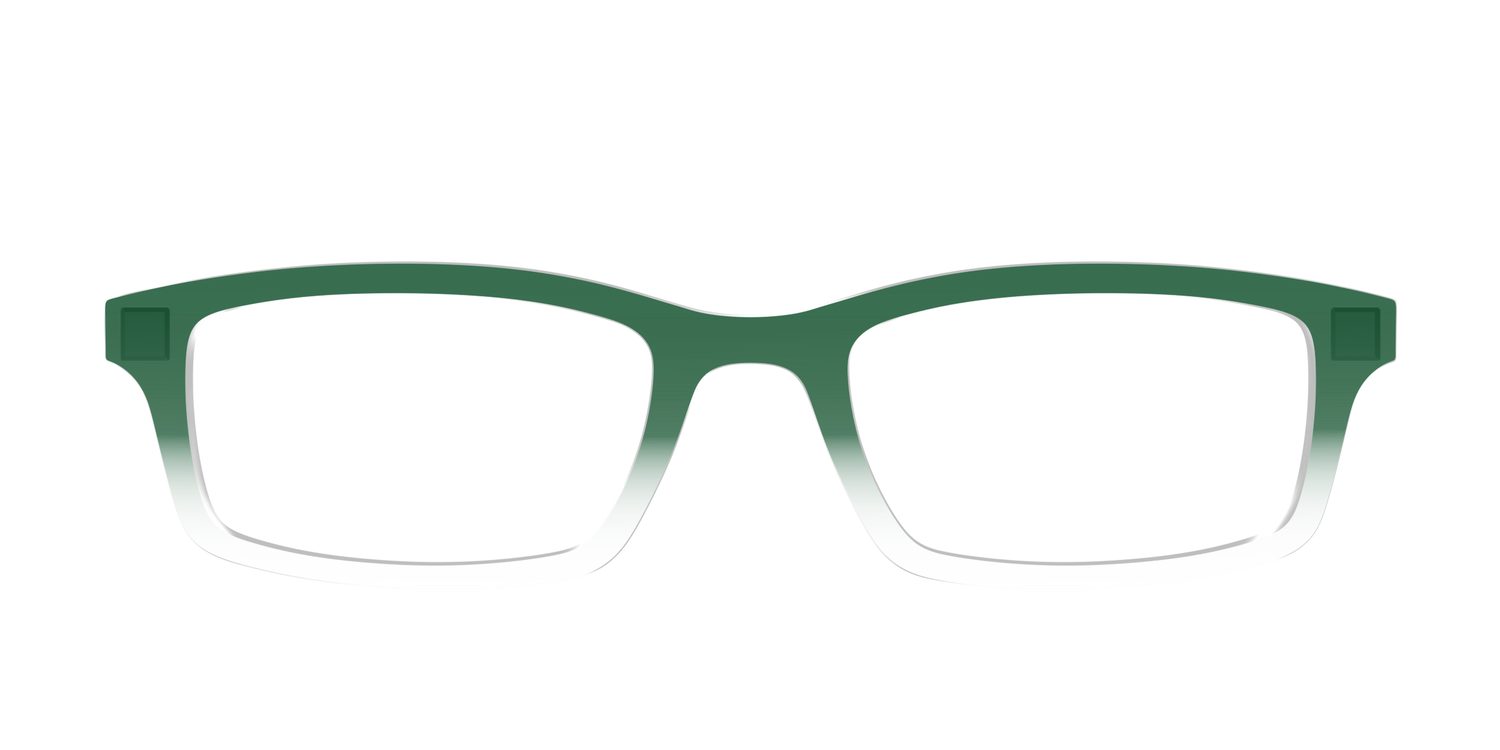 The Spruce Gradient Crystal - Front Top Image - Pair Eyewear