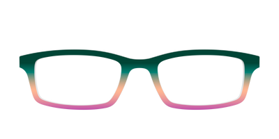 The Spruce to Rosewood Gradient - Front Top Thumbnail - Pair Eyewear