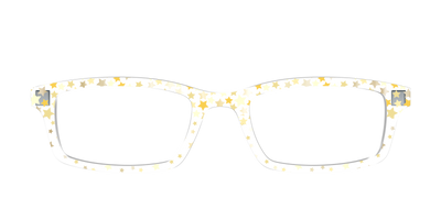 The Starlight Confetti Crystal with Gold Foil - Front Top Thumbnail - Pair Eyewear