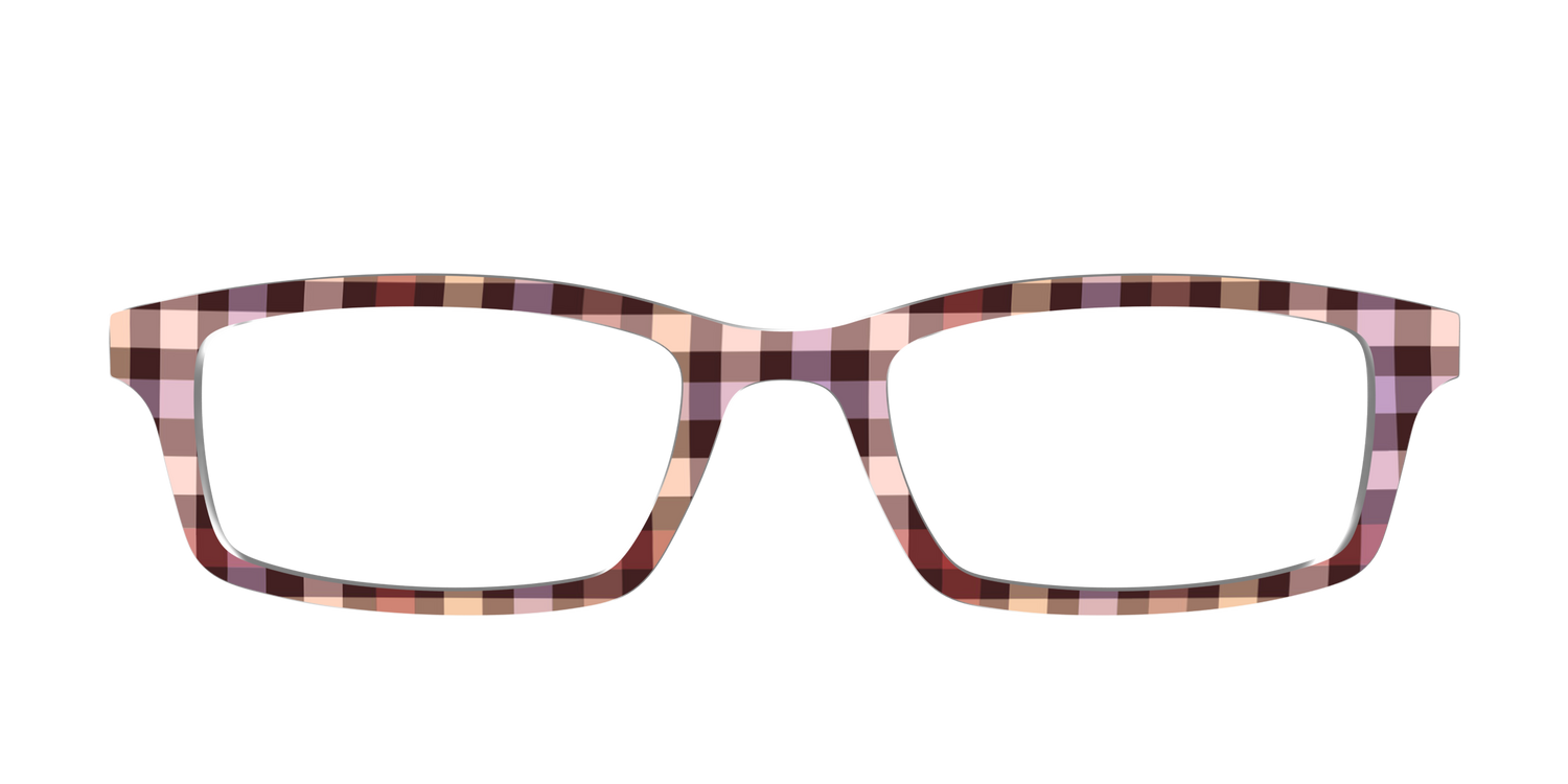 The Sun-Kissed Plaid - Front Top Image - Pair Eyewear