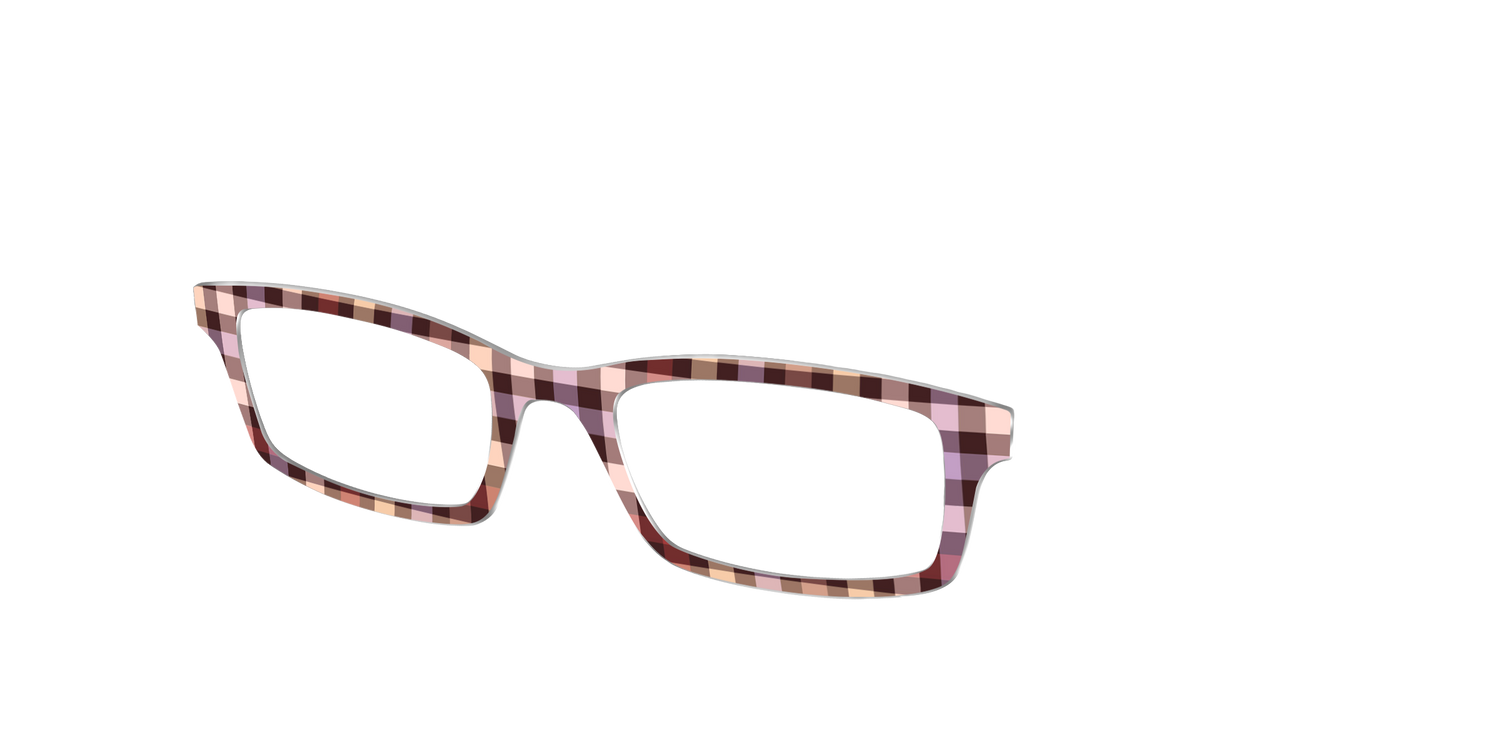 The Sun-Kissed Plaid - Angle Top Image - Pair Eyewear