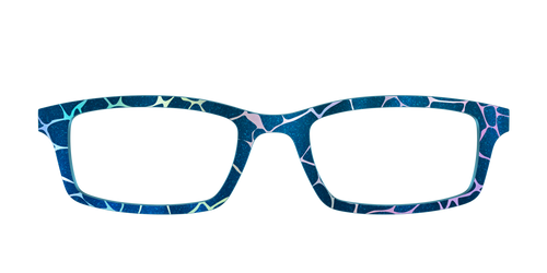 The Teal Shimmer Holographic Pool - Pair Eyewear