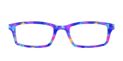 The Tie-Dye Starbursts - Front Top Thumbnail - Pair Eyewear