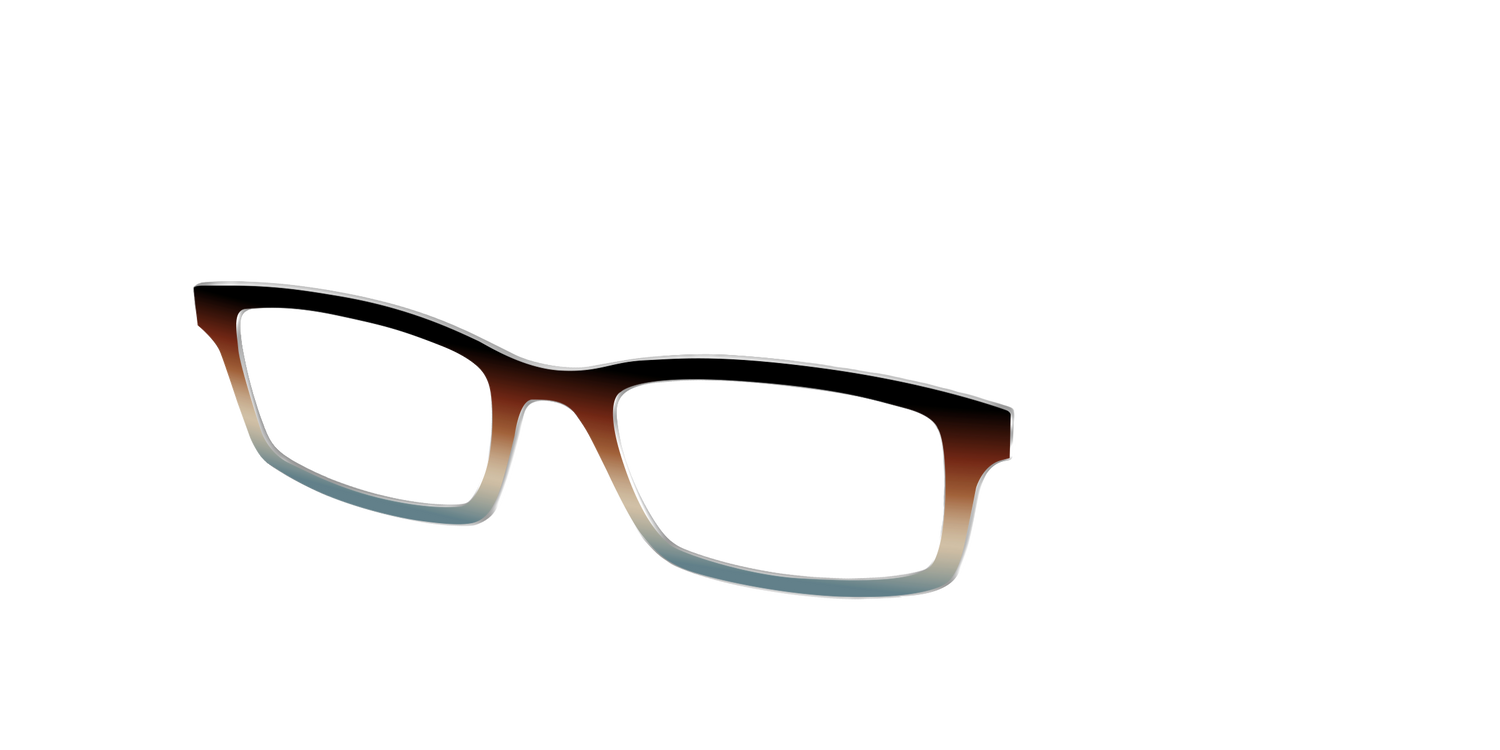 The Tranquil Gradient - Angle Top Image - Pair Eyewear