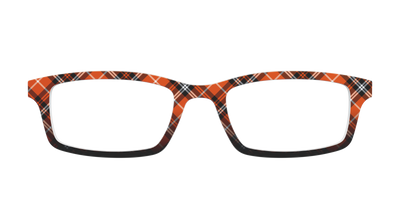 The Trick-or-Treat Plaid - Front Top Thumbnail - Pair Eyewear