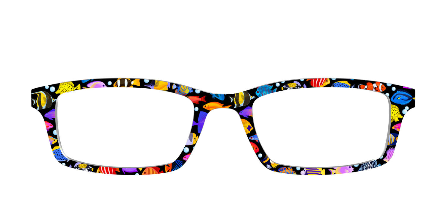 The Tropical Fish Friends - Front Top Image - Pair Eyewear
