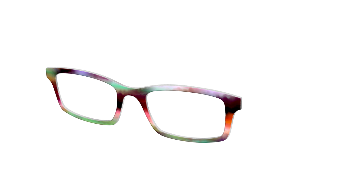 The Tropical Tie-Dye - Angle Top Image - Pair Eyewear