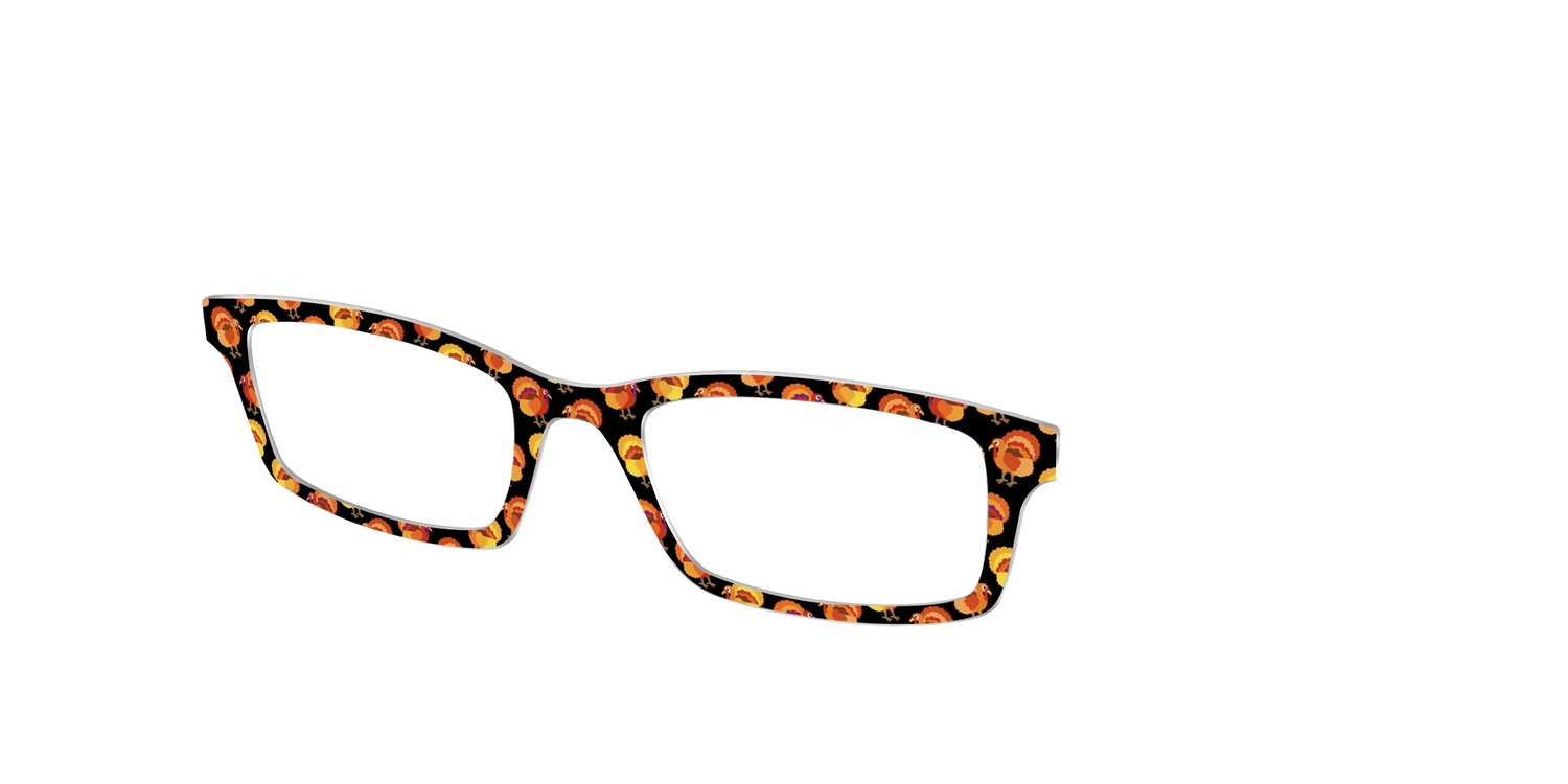The Trotting Turkeys - Angle Top Image - Pair Eyewear
