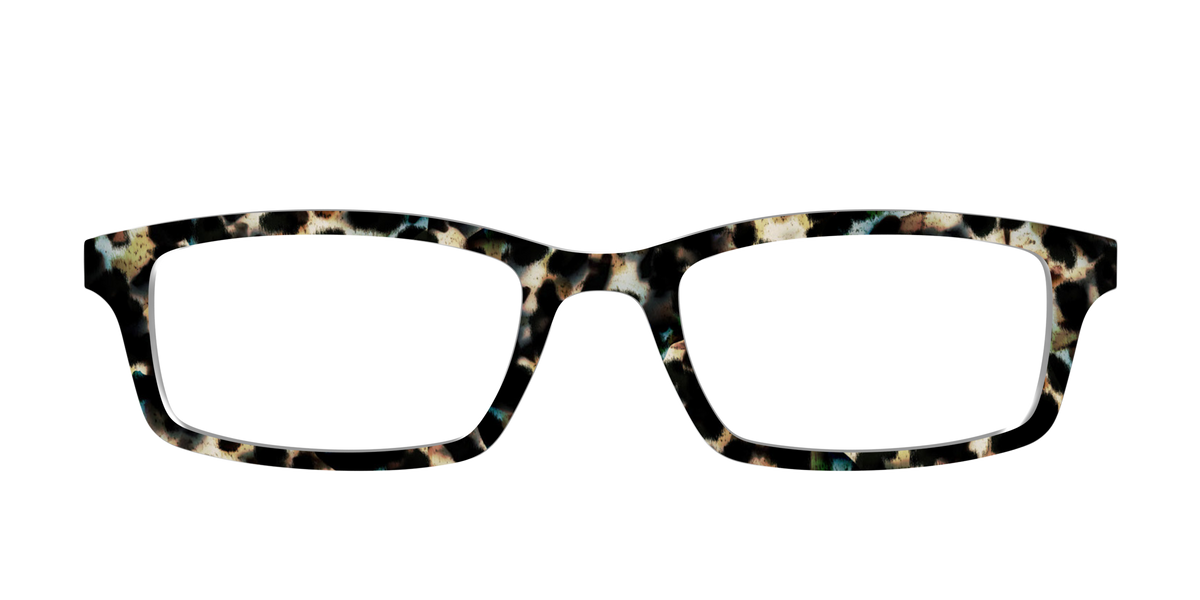 The Tumbled Teal Tortoise - Front Top Image - Pair Eyewear
