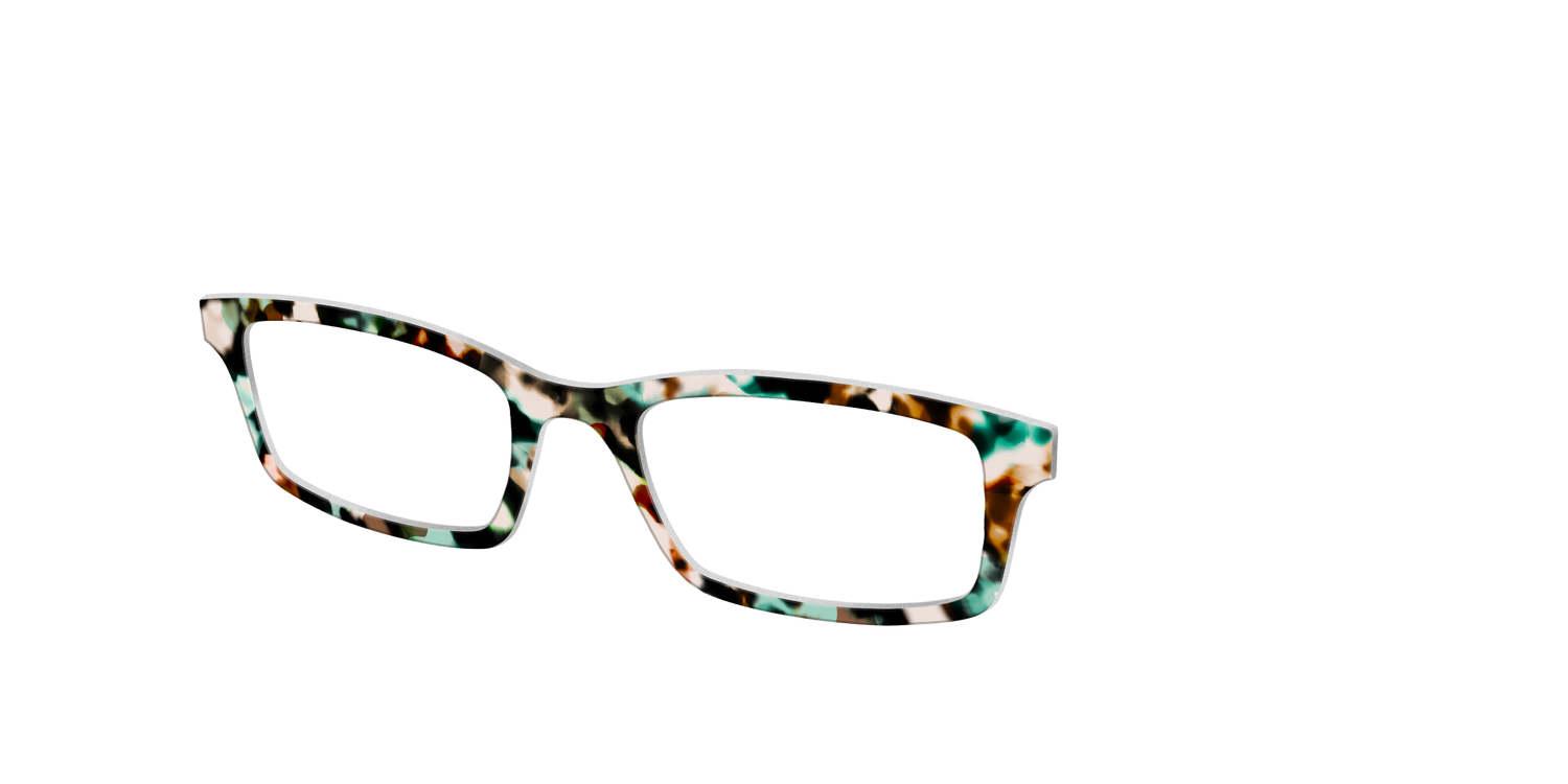 The Twilight Tortoise - Angle Top Image - Pair Eyewear