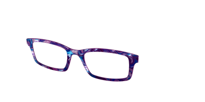 The Tyrian Purple Pearl Marble - Angle Top Thumbnail - Pair Eyewear