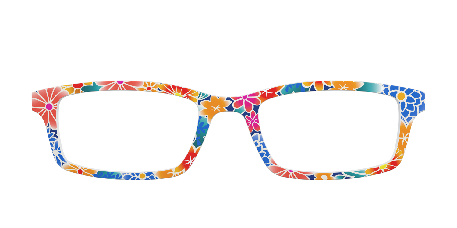The Verona Floral - Front Top Image - Pair Eyewear