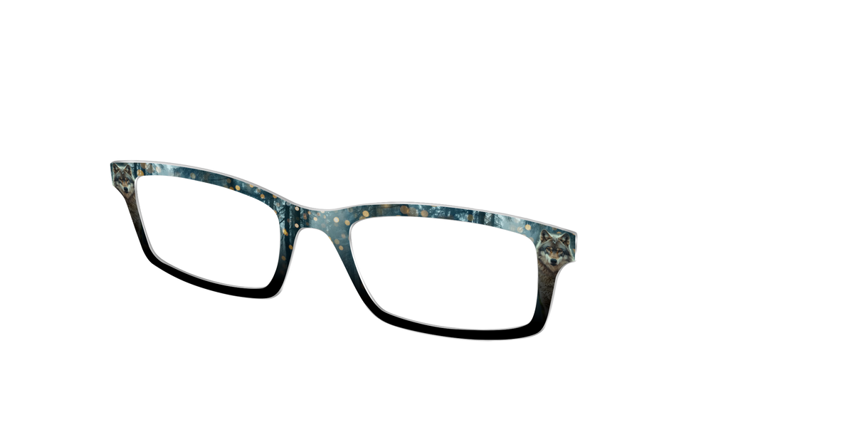 The Wolf Woods Bokeh - Angle Top Image - Pair Eyewear
