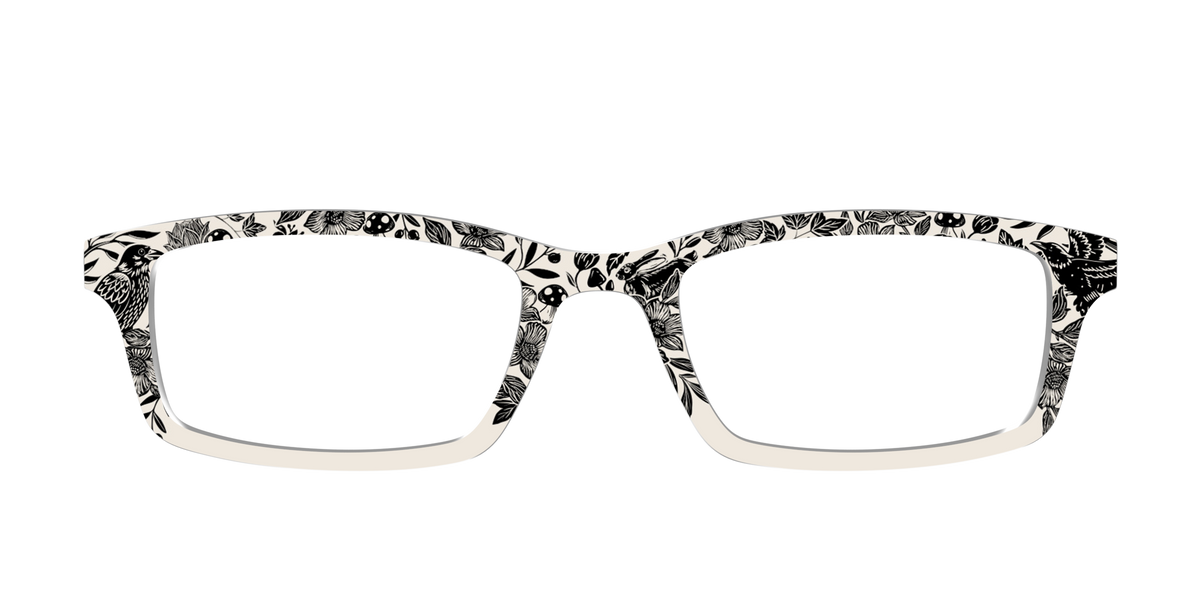 The Woodcut Raven - Front Top Image - Pair Eyewear