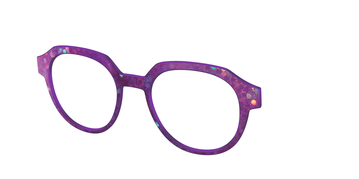 The Berry Jam Hexagons - Angle Top Image - Pair Eyewear