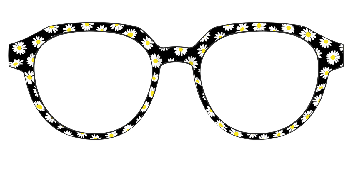The Black Daisy - Front Top Image - Pair Eyewear