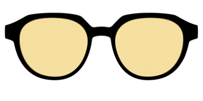The Black with Driving Lens - Front Top Thumbnail - Pair Eyewear