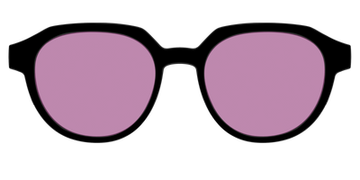 The Black with Pink Racquet Sport lens - Front Top Thumbnail - Pair Eyewear