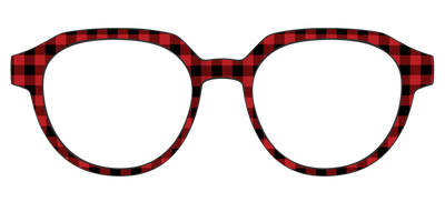 The Buffalo Plaid - Front Top Thumbnail - Pair Eyewear
