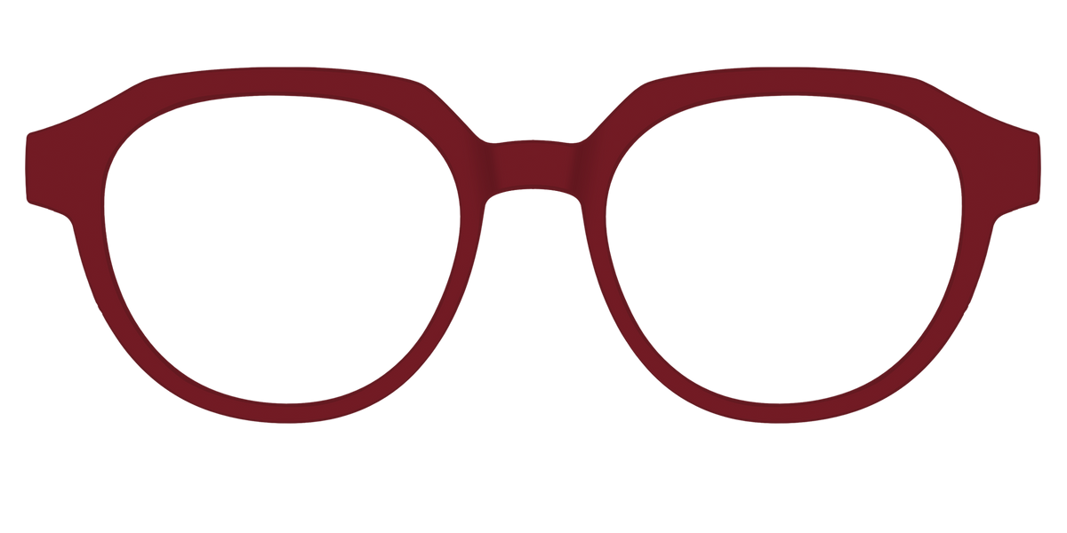 The Burgundy - Front Top Image - Pair Eyewear