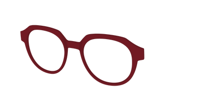 The Burgundy - Angle Top Thumbnail - Pair Eyewear