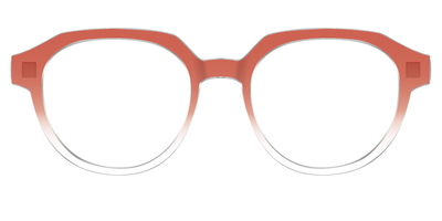 The Burnt Orange Gradient Crystal - Front Top Thumbnail - Pair Eyewear