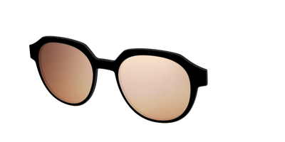 The Polarized Gold Reflective Sun Top - Angle Top Thumbnail - Pair Eyewear