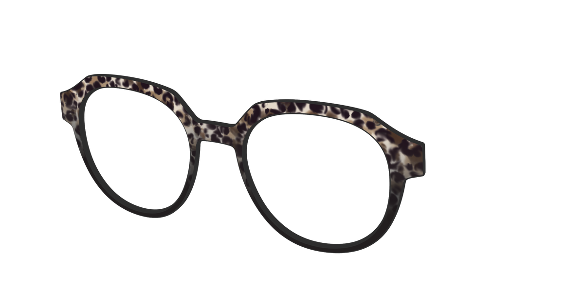 The Party Animal Tortoise - Angle Top Image - Pair Eyewear