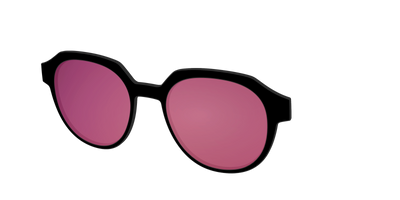 The Polarized Pink Reflective Sun Top - Angle Top Thumbnail - Pair Eyewear